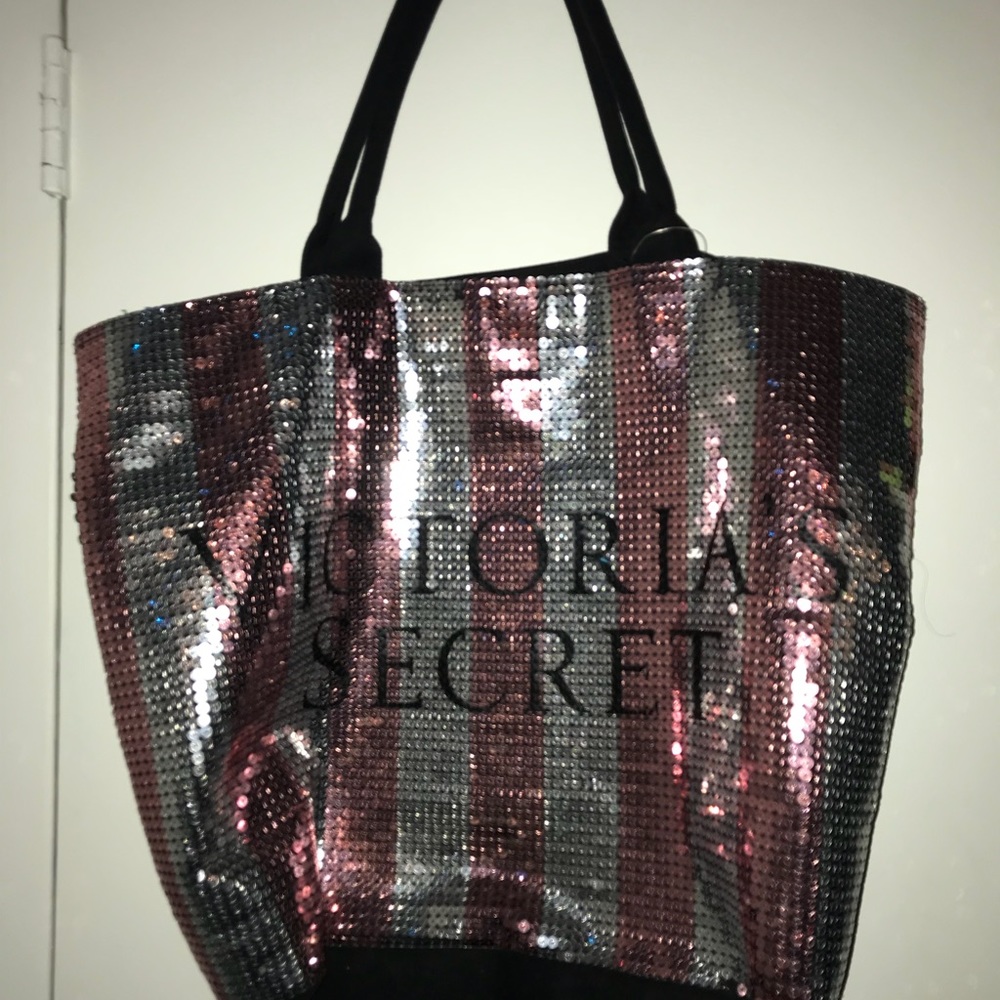 Sparkly Victoria secret tote